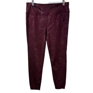 Sweaty Betty All Day Embossed 7/8 Length 24" Leggings‎ Size Medium